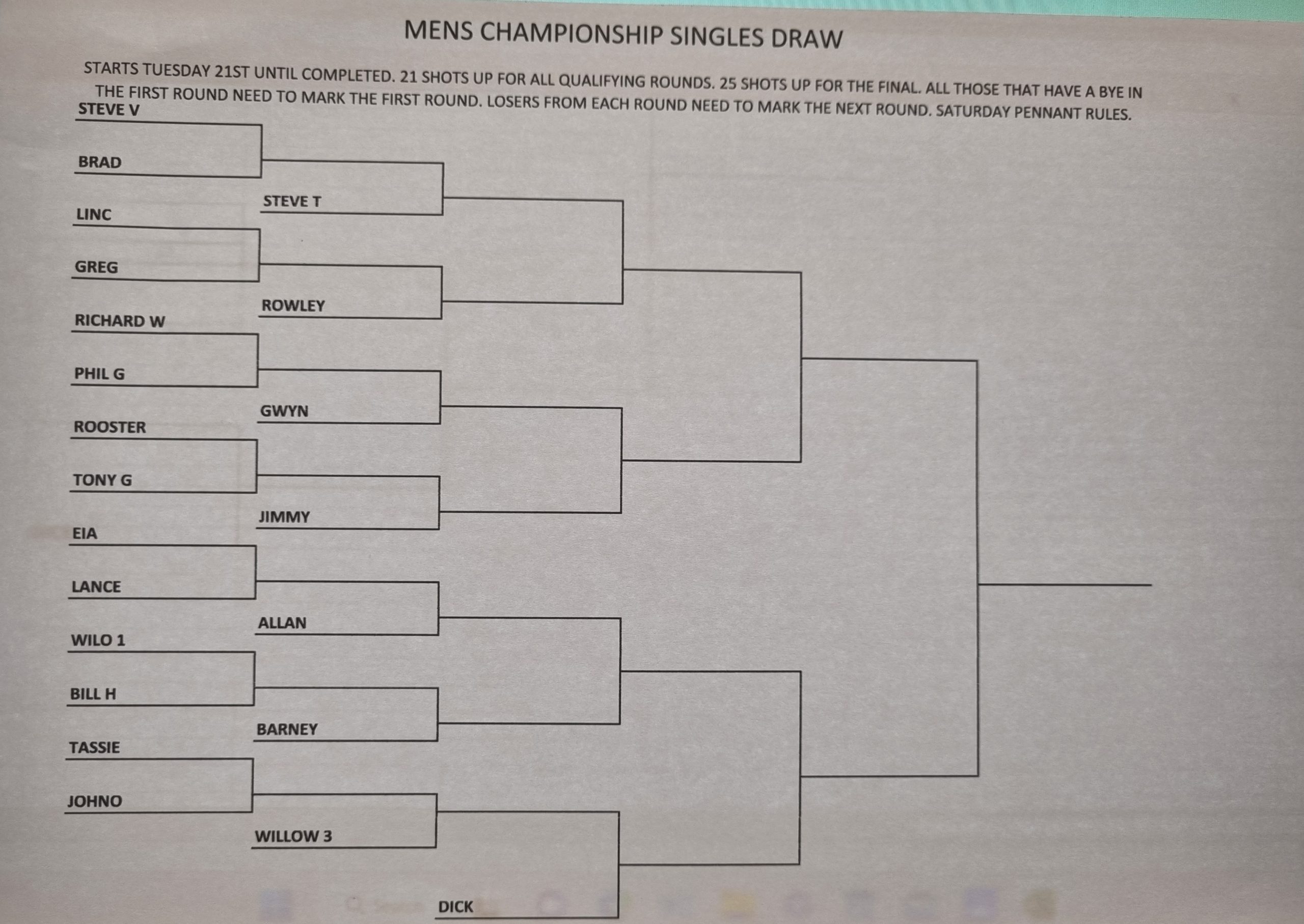 Mens-Singles-draw-2023 – Kwinana Bowling Club